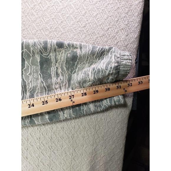 Human Nation Pants Mens‎ Medium Heathered Gray Tan Drawstring Joggers Stretch - Picture 5 of 9